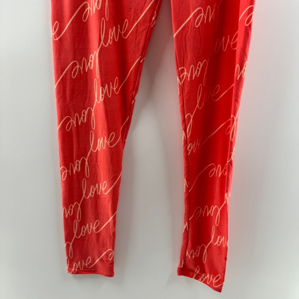 LuLaRoe Tall & Curvy Leggings – Buttery Soft Stretchy Print Leggings - Picture 4 of 5